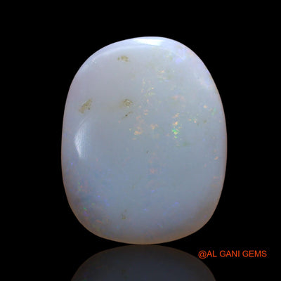 3.00 Cts Unheated Australian Fire Opal Loose Gemstone Oval Cabochon Natural 15x12x2 mm AD-227