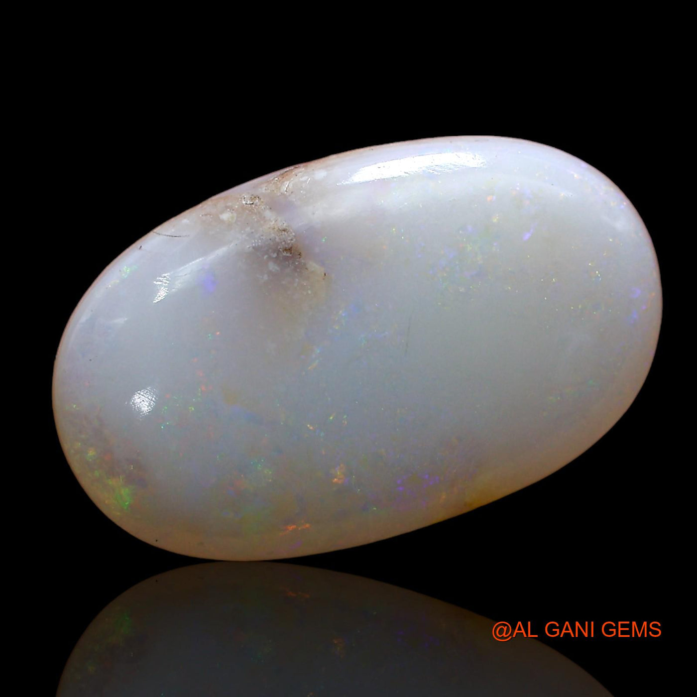 4.00 Cts Natural Australian Fire Opal Loose Gemstone Oval Cabochon 16x10x3 mm AD-229