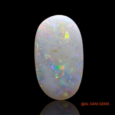 3.00 Cts Natural Australian Fire Opal Loose Gemstone Oval Cabochon 17x9x3 mm AD-231