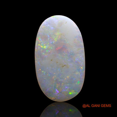 3.00 Cts Natural Australian Fire Opal Loose Gemstone Oval Cabochon 17x9x3 mm AD-231