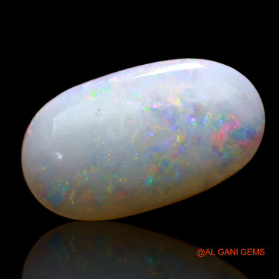 3.00 Cts Natural Australian Fire Opal Loose Gemstone Oval Cabochon 17x9x3 mm AD-231