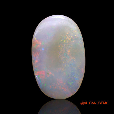 Natural Untreated Fire Opal Loose Gemstone Oval Cabochon From Australia 3.00 Cts 16x10x2 mm AD-234