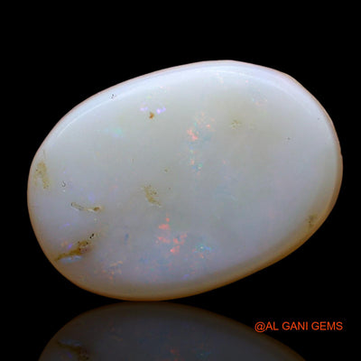 Natural Fire Opal Gemstone 6.00 Cts Loose Oval Cabochon From Australia 16x11x4 mm AD-236