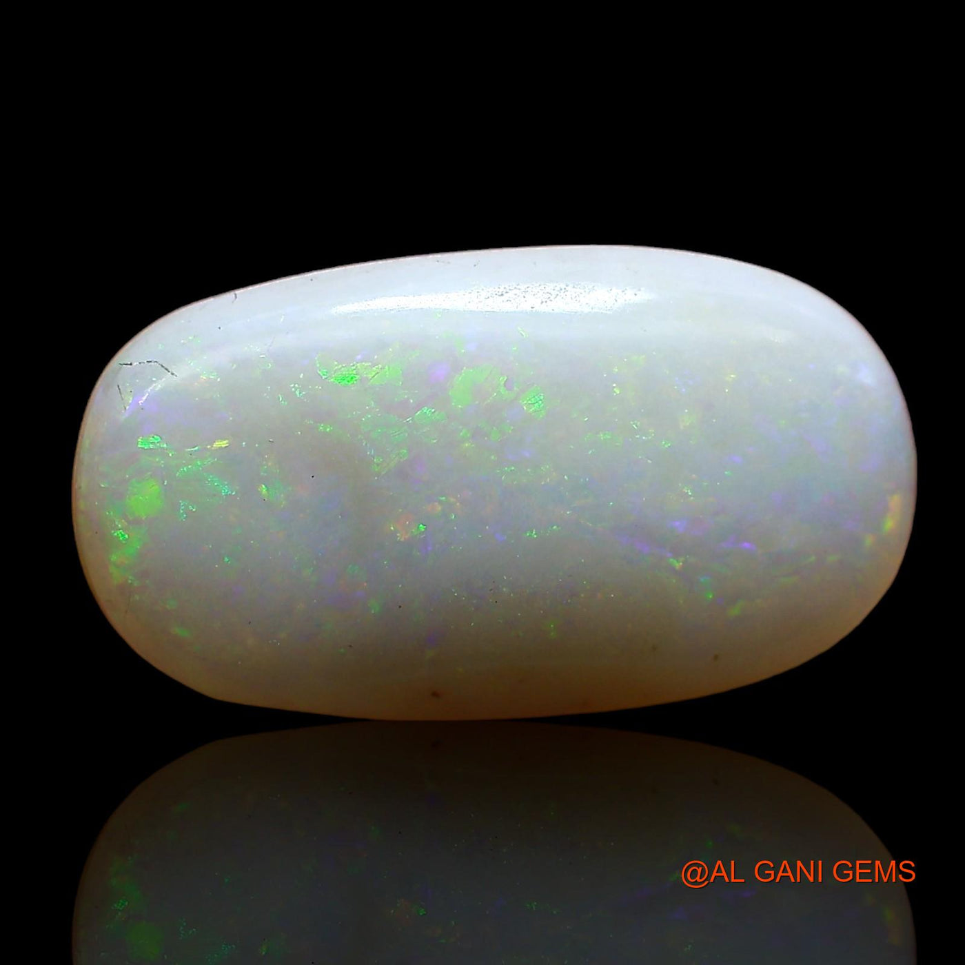 4.00 Cts Natural Australian Fire Opal Oval Cabochon Loose Gemstone For Jewelry 16x9x4 mm AD-237