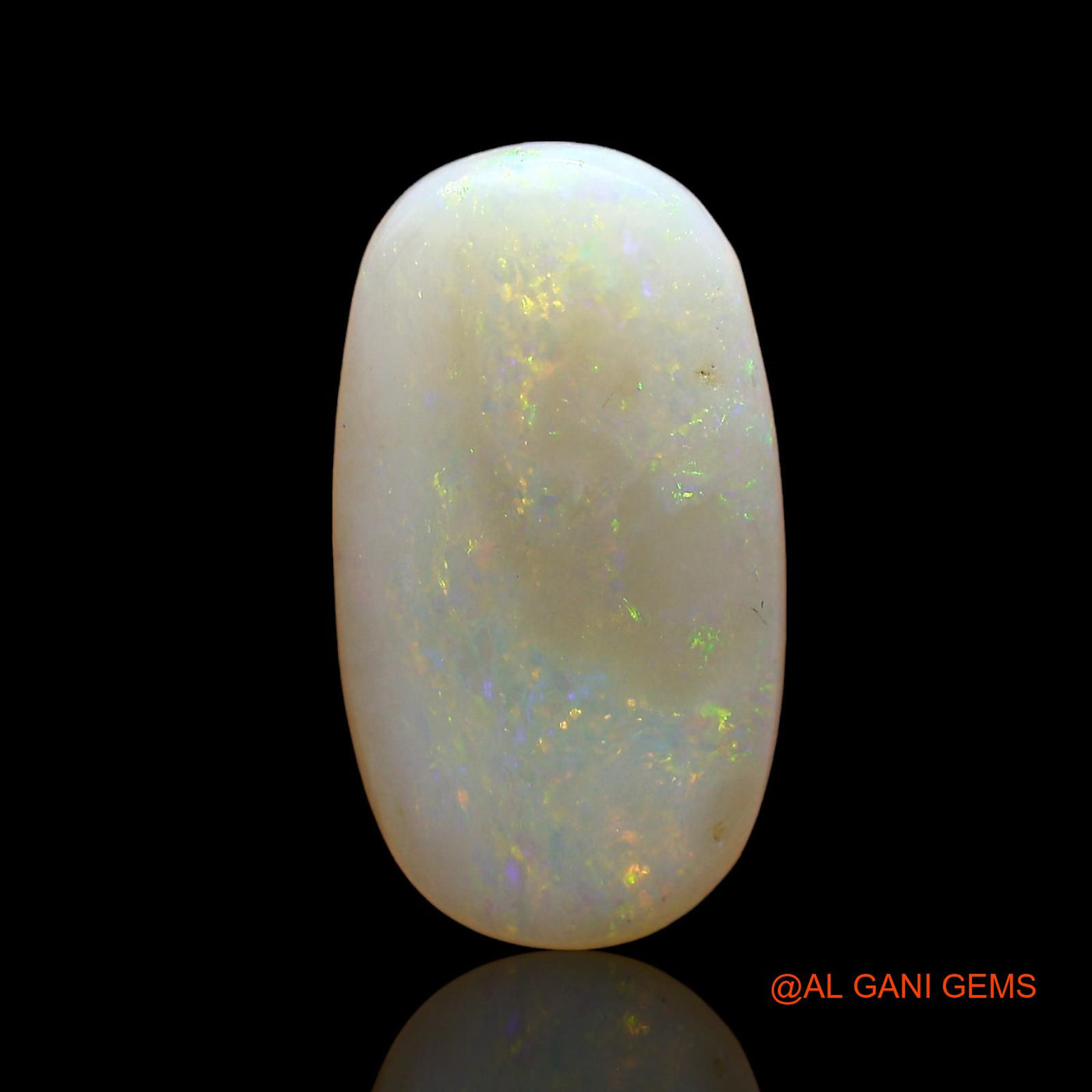4.00 Cts Natural Australian Fire Opal Oval Cabochon Loose Gemstone For Jewelry 16x9x4 mm AD-237