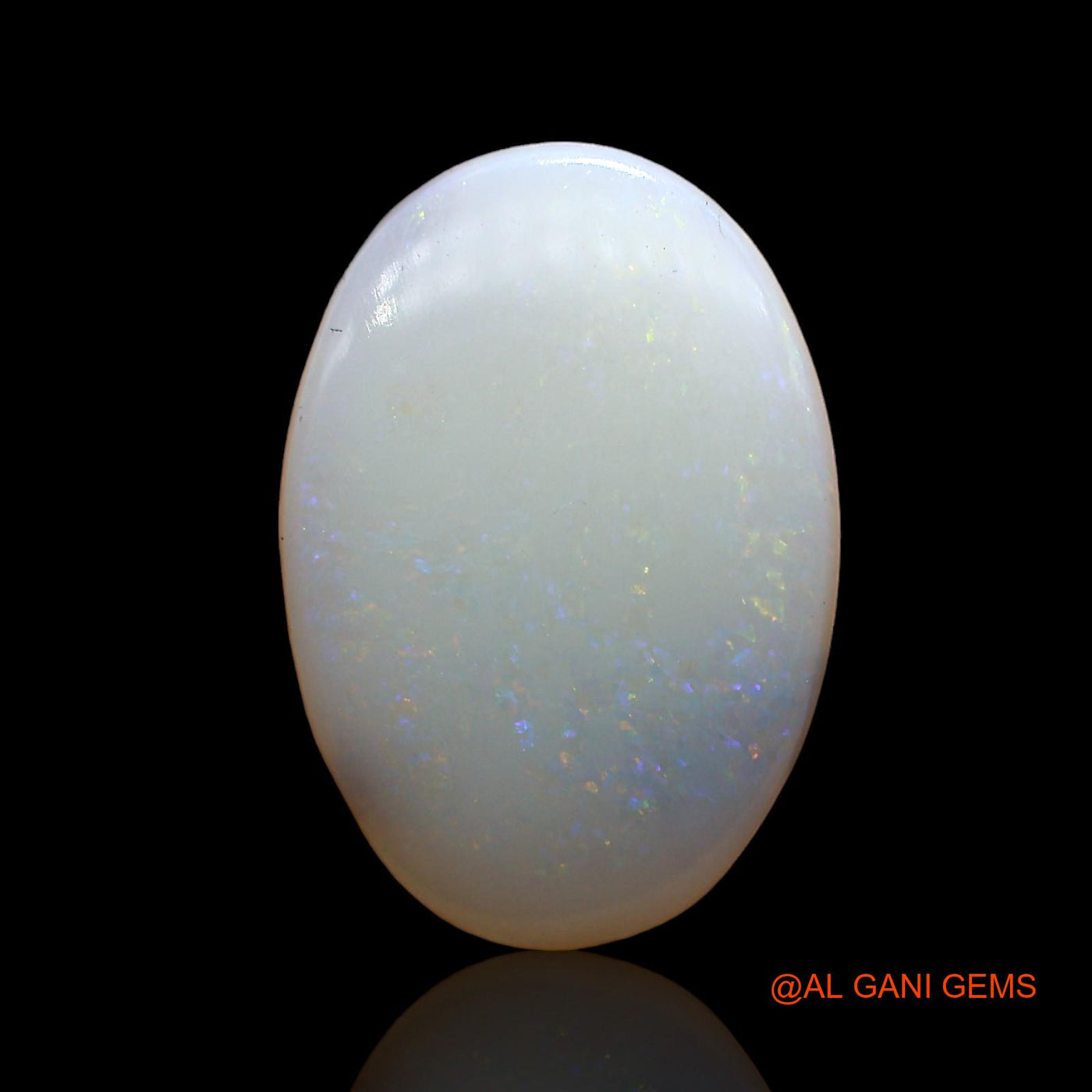 3.00 Cts Natural Australian Fire Opal Oval Cabochon Loose Gemstone For Jewelry 16x11x3 mm AD-238