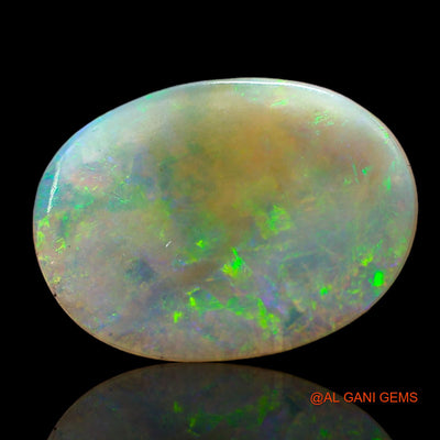 4.00 Cts Natural Australian Fire Opal Loose Gemstone Oval Cabochon 16x12x3 mm AD-23