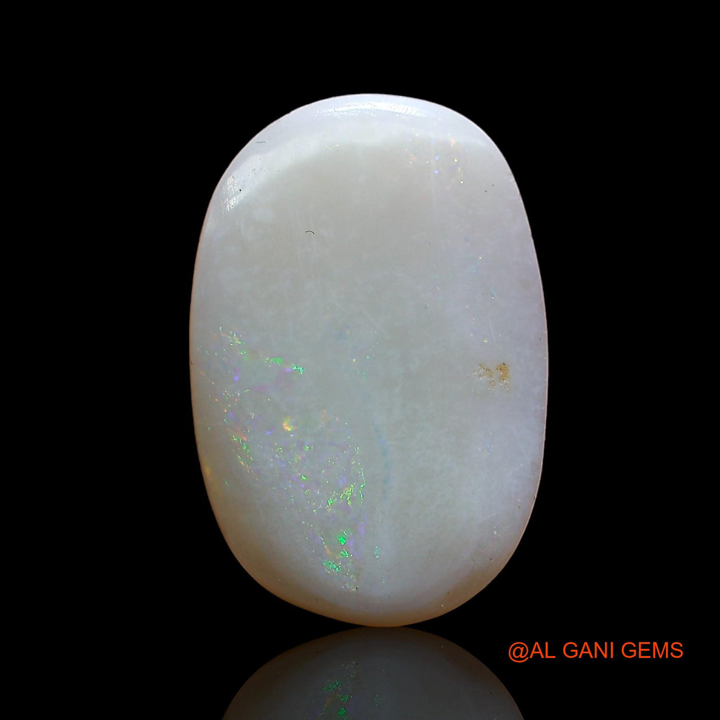 3.00 Cts Natural Australian Fire Opal Oval Cabochon Loose Gemstone For Jewelry 15x10x2 mm AD-240