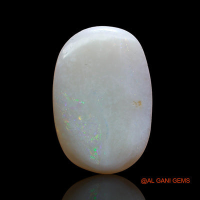 3.00 Cts Natural Australian Fire Opal Oval Cabochon Loose Gemstone For Jewelry 15x10x2 mm AD-240
