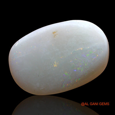 3.00 Cts Natural Australian Fire Opal Oval Cabochon Loose Gemstone For Jewelry 15x10x2 mm AD-240