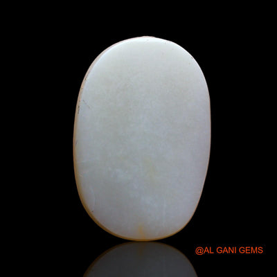 3.00 Cts Natural Australian Fire Opal Oval Cabochon Loose Gemstone For Jewelry 15x10x2 mm AD-240