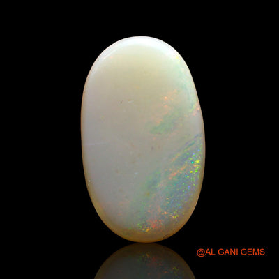 Natural Untreated Fire Opal Loose Gemstone Oval Cabochon From Australia 4.00 Cts 16x9x3 mm AD-241