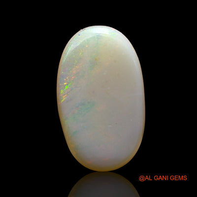 Natural Untreated Fire Opal Loose Gemstone Oval Cabochon From Australia 4.00 Cts 16x9x3 mm AD-241