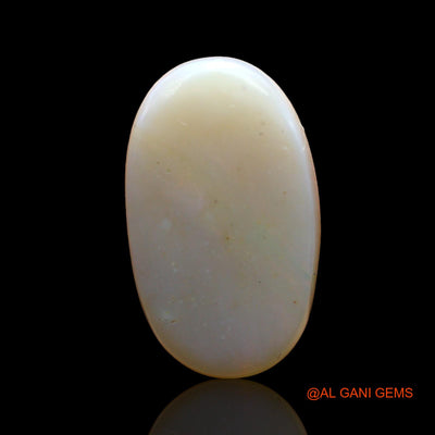 Natural Untreated Fire Opal Loose Gemstone Oval Cabochon From Australia 4.00 Cts 16x9x3 mm AD-241