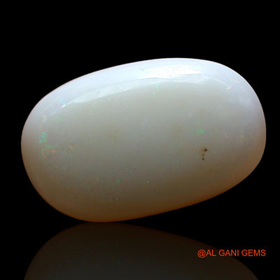 3.00 Cts Natural Australian Fire Opal Oval Cabochon Loose Gemstone For Jewelry 15x9x3 mm AD-243