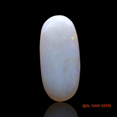 Natural Fire Opal Gemstone 2.00 Cts Loose Oval Cabochon From Australia 18x8x2 mm AD-248