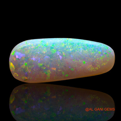 2.00 Cts Natural Australian Fire Opal Loose Gemstone Fancy Cabochon 17x7x2 mm AD-249