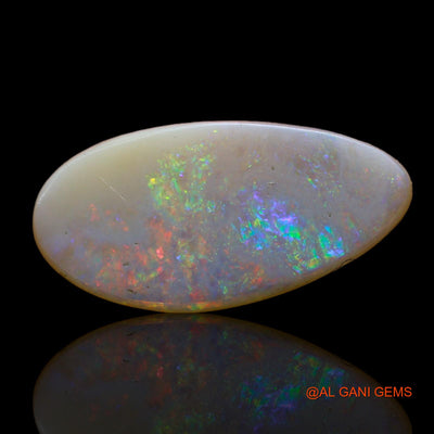 4.00 Cts Natural Australian Fire Opal Fancy Cabochon Loose Gemstone For Jewelry 18x9x3 mm AD-24