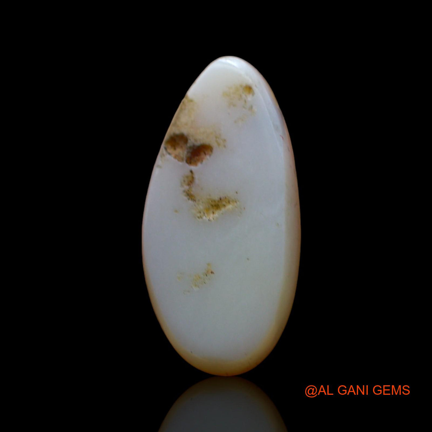 4.00 Cts Natural Australian Fire Opal Fancy Cabochon Loose Gemstone For Jewelry 18x9x3 mm AD-24