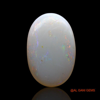Natural Untreated Fire Opal Loose Gemstone Oval Cabochon From Australia 2.00 Cts 16x10x2 mm AD-251