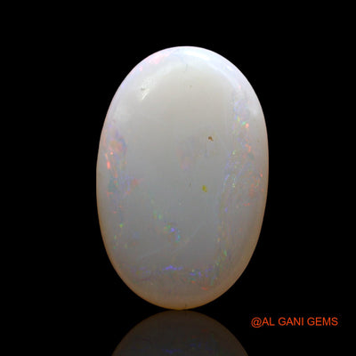Natural Untreated Fire Opal Loose Gemstone Oval Cabochon From Australia 2.00 Cts 16x10x2 mm AD-251