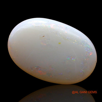 Natural Untreated Fire Opal Loose Gemstone Oval Cabochon From Australia 2.00 Cts 16x10x2 mm AD-251