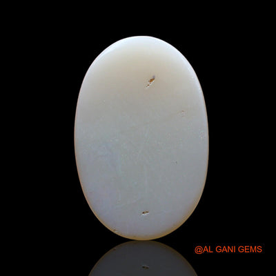 Natural Untreated Fire Opal Loose Gemstone Oval Cabochon From Australia 2.00 Cts 16x10x2 mm AD-251