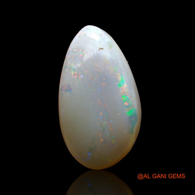5.00 Cts Natural Australian Fire Opal Pear Cabochon Loose Gemstone For Jewelry 16x9x5 mm AD-252
