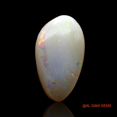 5.00 Cts Natural Australian Fire Opal Pear Cabochon Loose Gemstone For Jewelry 16x9x5 mm AD-252