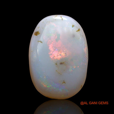 3.00 Cts Natural Australian Fire Opal Loose Gemstone Oval Cabochon 15x10x3 mm AD-253