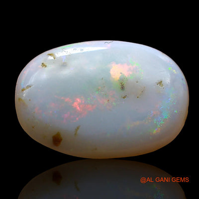 3.00 Cts Natural Australian Fire Opal Loose Gemstone Oval Cabochon 15x10x3 mm AD-253