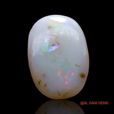 3.00 Cts Natural Australian Fire Opal Loose Gemstone Oval Cabochon 15x10x3 mm AD-253