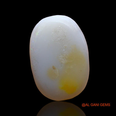 3.00 Cts Natural Australian Fire Opal Loose Gemstone Oval Cabochon 15x10x3 mm AD-253