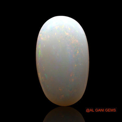 Natural Fire Opal Gemstone 4.00 Cts Loose Oval Cabochon From Australia 15x9x4 mm AD-255