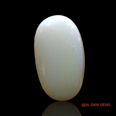 Natural Fire Opal Gemstone 4.00 Cts Loose Oval Cabochon From Australia 15x9x4 mm AD-255