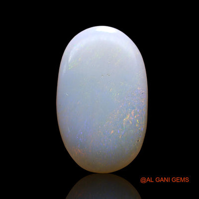 Natural Untreated Fire Opal Loose Gemstone Oval Cabochon From Australia 3.00 Cts 16x10x3 mm AD-256
