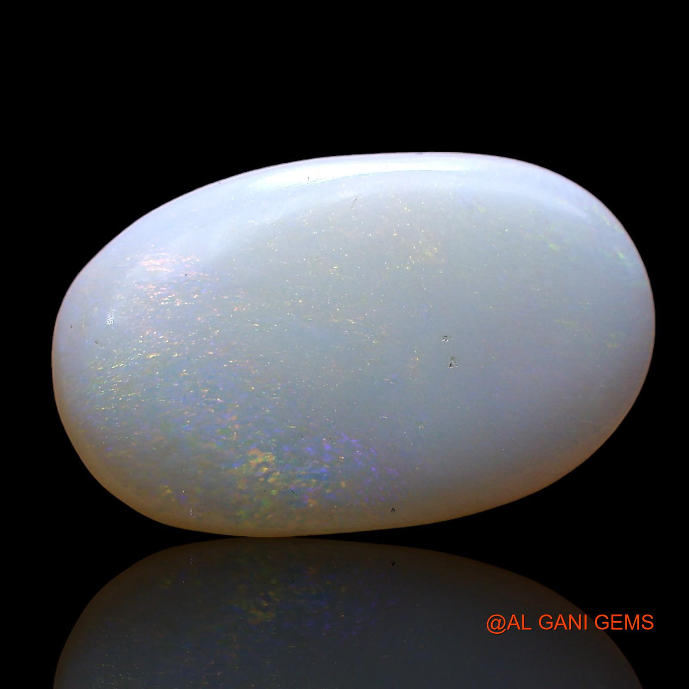 Natural Untreated Fire Opal Loose Gemstone Oval Cabochon From Australia 3.00 Cts 16x10x3 mm AD-256