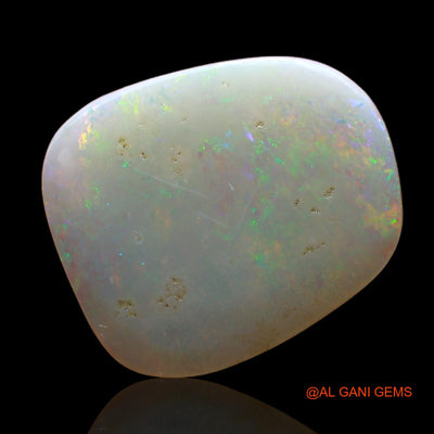 Natural Fire Opal Gemstone 2.00 Cts Loose Fancy Cabochon From Australia 14x11x2 mm AD-257
