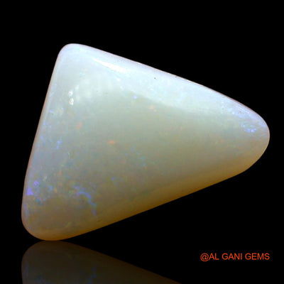3.00 Cts Natural Australian Fire Opal Trillion Cabochon Loose Gemstone For Jewelry 15x10x4 mm AD-258