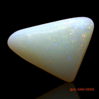 3.00 Cts Natural Australian Fire Opal Trillion Cabochon Loose Gemstone For Jewelry 15x10x4 mm AD-258