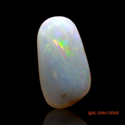 2.00 Cts Natural Australian Fire Opal Loose Gemstone Fancy Cabochon 15x8x3 mm AD-259