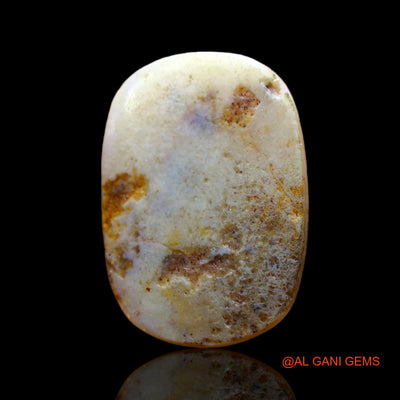 3.00 Cts Natural Australian Fire Opal Loose Gemstone Oval Cabochon 15x11x2 mm AD-25