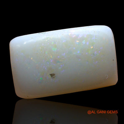 3.00 Cts Natural Australian Fire Opal Square Cabochon Loose Gemstone For Jewelry 14x8x3 mm AD-260