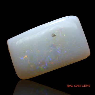 3.00 Cts Natural Australian Fire Opal Square Cabochon Loose Gemstone For Jewelry 14x8x3 mm AD-260