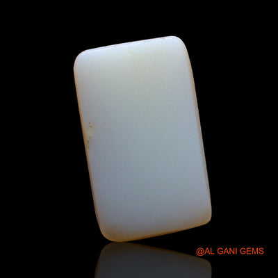 3.00 Cts Natural Australian Fire Opal Square Cabochon Loose Gemstone For Jewelry 14x8x3 mm AD-260