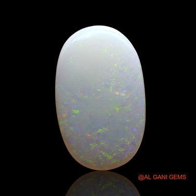 2.00 Cts Natural Australian Fire Opal Loose Gemstone Oval Cabochon 15x9x2 mm AD-261