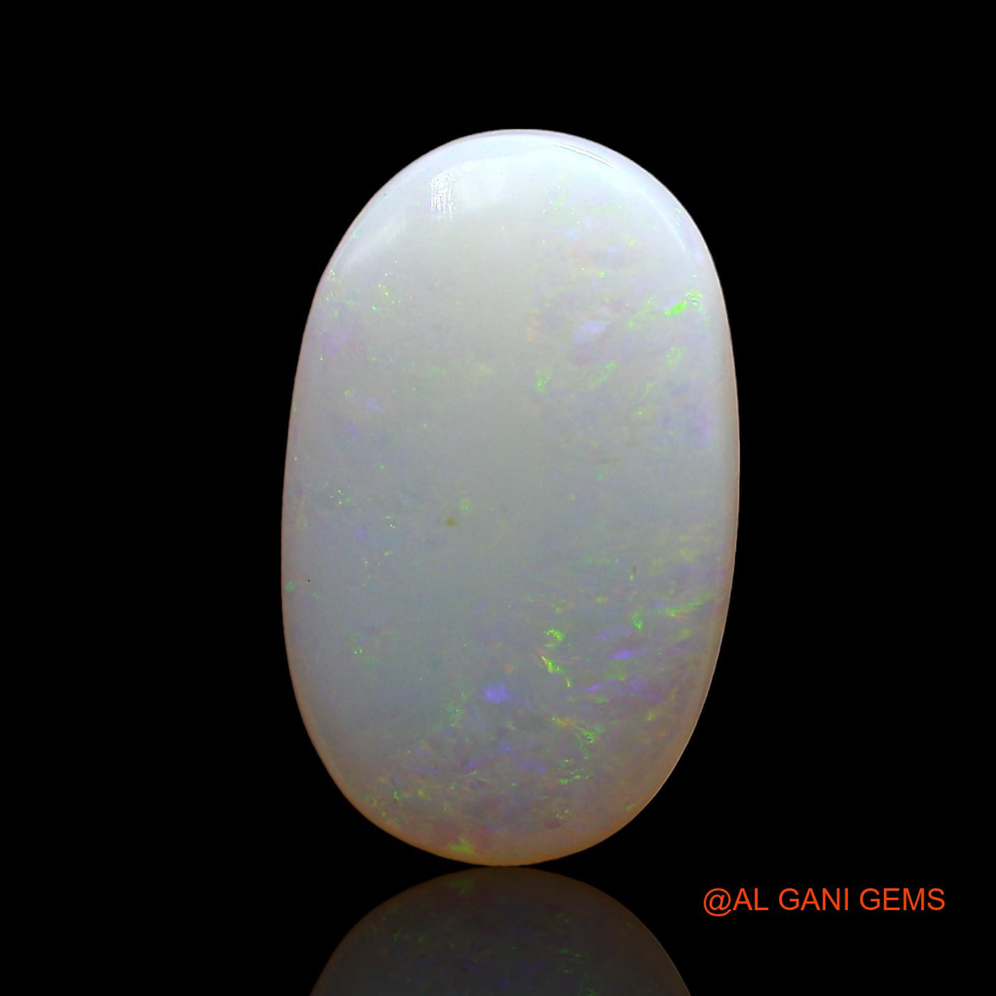 2.00 Cts Natural Australian Fire Opal Loose Gemstone Oval Cabochon 15x9x2 mm AD-261