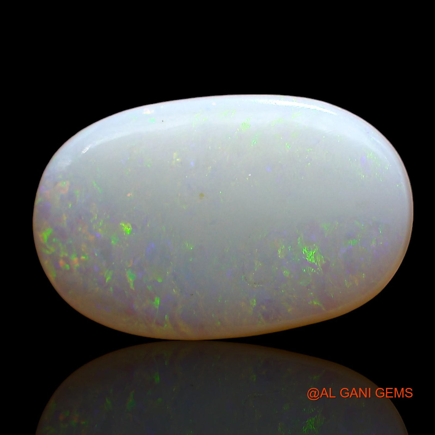 2.00 Cts Natural Australian Fire Opal Loose Gemstone Oval Cabochon 15x9x2 mm AD-261