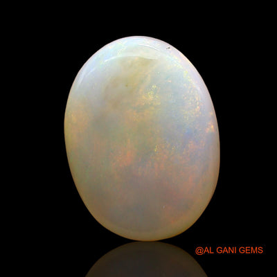 Natural Untreated Fire Opal Loose Gemstone Oval Cabochon From Australia 4.00 Cts 14x11x3 mm AD-263