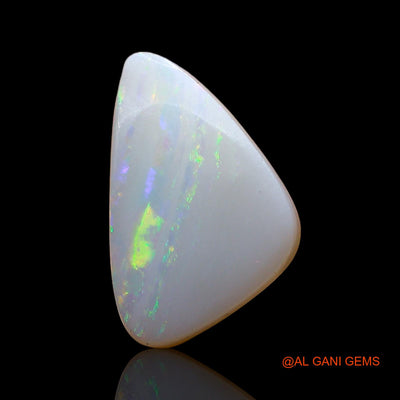 2.00 Cts Natural Australian Fire Opal Loose Gemstone Trillion Cabochon 15x9x3 mm AD-267